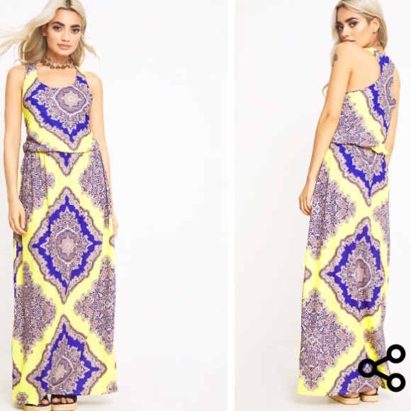 purple maxi dress boohoo